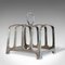 Small Vintage English Silver Toast Rack from Walker & Hall, 1947, Image 3
