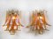 Vintage Italian Murano Glass and Metal Sconces, 1978, Set of 2 8