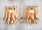 Vintage Italian Murano Glass and Metal Sconces, 1978, Set of 2 11