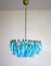 Murano Glass Poliedri Chandelier, 1978 1