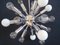 Large Chandelier Sputnik, Atomic, Italy, 1970s, Image 13