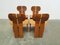 Africa Chairs by Afra & Tobia Scarpa for Maxalto, 1970s, Set of 4 2