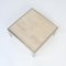 Square Coffee Table with Travertine Top from Reggiani, 1970s 13