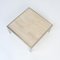 Square Coffee Table with Travertine Top from Reggiani, 1970s, Image 13