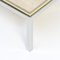 Square Coffee Table with Travertine Top from Reggiani, 1970s, Image 9