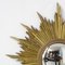 Miroir Sunburst Antique en Bronze 8