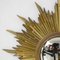 Miroir Sunburst Antique en Bronze 16