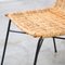 Italian Rattan Dining Chairs, 1950s, Set of 4, Image 16