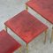 Decorative Nesting Tables by Aldo Tura, 1960s, Set of 3 17