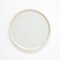 Minimalist White Round Mirror, 1970s 1