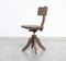 Antique Wooden Desk Chair, Image 1