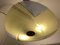 Lámpara colgante de vidrio y latón, años 60, Imagen 24