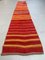 Turkish Distressed Narrow Runner Rug in Wool 2