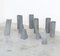 Zinc Geometric Models, 1930s, Set of 10 1