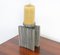 Brutalistischer Aluminium Kerzenständer von Willy Ceysens, 1960er 11
