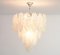 Murano Glass Fiamme Chandelier from Mazzega, 1970s, Image 2