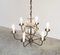 Viking Chandelier by Svend Aage Holm Sorensen, 1950s 16