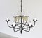 Viking Chandelier by Svend Aage Holm Sorensen, 1950s 4