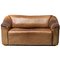 DS-47 Sofa in Brown Buffalo Leather by de Sede, 1970s 1