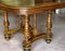 French Extendable Solid Walnut Dining Table, 1880s, Image 4