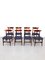 Mid-Century Italian Dining Chairs in the Style of Ico Parisi, Set of 4 3
