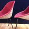 Set of Pink Chairs by Genevieve Dangles-Christian Defrance for Burov, 1950s 5