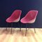 Pink Chairs by Genevieve Dangles-Christian Defrance for Burov, 1950s, Set of 2 1