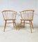 Vintage Light Elm Crown Chairs by Lucian Ercolani for Ercol, 1960s, Set of 2 14