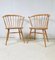 Vintage Light Elm Crown Chairs by Lucian Ercolani for Ercol, 1960s, Set of 2, Image 14