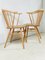 Vintage Light Elm Crown Chairs by Lucian Ercolani for Ercol, 1960s, Set of 2 2