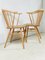 Vintage Light Elm Crown Chairs by Lucian Ercolani for Ercol, 1960s, Set of 2, Image 2