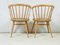 Vintage Light Elm Crown Chairs by Lucian Ercolani for Ercol, 1960s, Set of 2 4