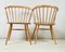 Vintage Light Elm Crown Chairs by Lucian Ercolani for Ercol, 1960s, Set of 2 12