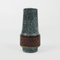 Blue, Brown & Gold Patterned West German Vase, 1950s, Image 1