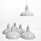 Industrial Pendant Light Shade Grey from Benjamin Crysteel 4