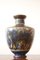 Grand Vase Art Déco avec Taureaux Attribué à Atelier Primavera, France, 1930s 3