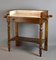 Antique French Walnut Wash Stand, 1920s, Immagine 5