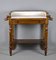 Antique French Walnut Wash Stand, 1920s, Immagine 13