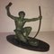 Art Deco The Blacksmith Sculpture by G. Hervor, Image 1