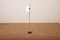 Mid-Century Adjustable Black Lacquered and Chrome Plated Metal Floor Lamp, Image 7