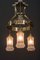 Antique Jugendstil Austrian Chandelier, 1900s, Immagine 4