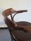 Mid-Century Wooden Bistro Chair Attributed to Thone, 1950s 12