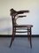 Mid-Century Wooden Bistro Chair Attributed to Thone, 1950s, Image 13