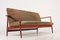 Mid-Century Sofa aus Teak & Samt von CB Hansen, 1950er 6