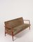 Mid-Century Sofa aus Teak & Samt von CB Hansen, 1950er 5