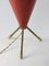 Mid-Century Space Age Rocket TV Table Lamps, Set of 3 11