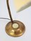 Lampe de Bureau Big Button Mid-Century en Laiton 8