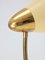Mid-Century Brass Big Button Table Lamp, Image 10