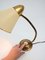 Lampe de Bureau Big Button Mid-Century en Laiton 12