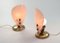 Mid-Century Pink Glass Table Lamps, 1950s, Set of 2 11